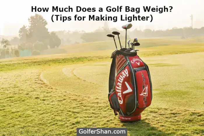 How Much Does a Golf Bag Weigh 1