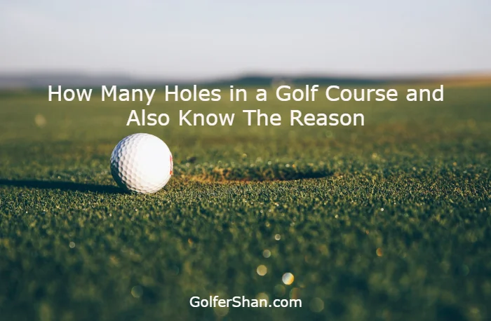 How Many Holes in a Golf Course 1